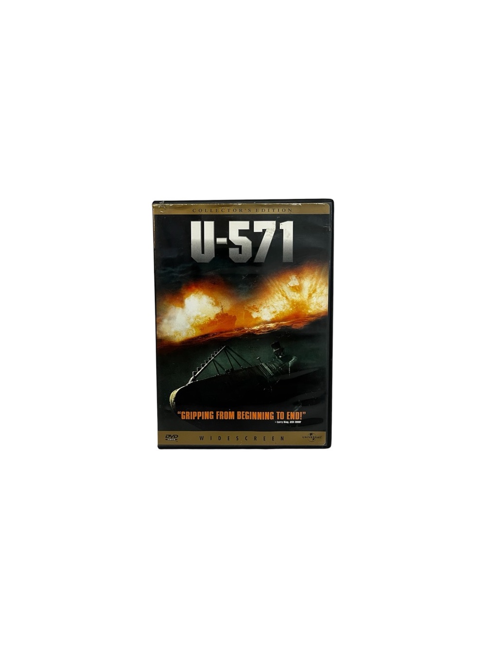 U-571 (DVD, 2000, Widescreen, Collectors Edition) W/ Insert